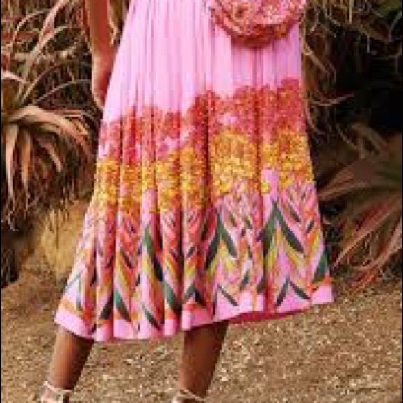 New Anthropologie x Roopa Pemmaraju Embroidered Midi Skirt - Picture 9 of 9